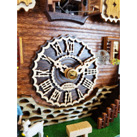 Heidi House LED Battery Chalet Cuckoo Clock 23cm By TRENKLE image