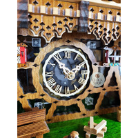 Wood Chopper 8 Day Mechanical Chalet Cuckoo Clock 35cm By ENGSTLER image