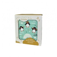 Penguin Glow In The Dark Musical Jewellery Box (Mozart- A Little Night Music) image