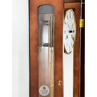 64cm Walnut 8 Day Mechanical Bim Bam Wall Clock By AMS image