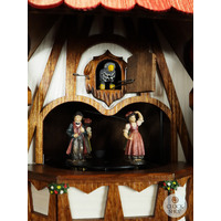 Michelstadt Town Hall 8 Day Mechanical Chalet Cuckoo Clock 45cm By SCHNEIDER image