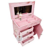 Pink Ballerina Musical Jewellery Box (Mozart- Piano Sonata) image
