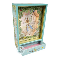Dancing Peter Rabbit In Garden Music Box & Nightlight (Vivaldi- Spring) image