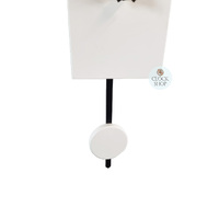 White Bird House Battery Modern Cuckoo Clock 29cm By ENGSTLER image