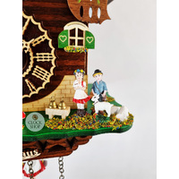 Heidi House Battery Chalet Cuckoo Clock With Swinging Doll 23cm By TRENKLE image