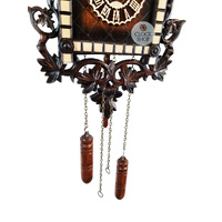 Railroad House Battery Cuckoo Clock 35cm By TRENKLE image