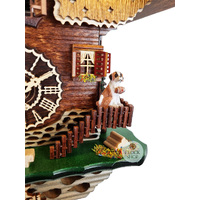 Heidi House LED Battery Chalet Cuckoo Clock 23cm By TRENKLE image