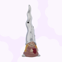 13cm Gnome Holding Heart Room Freshener - Assorted Colours image