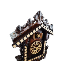 Railroad House Battery Cuckoo Clock 35cm By TRENKLE image