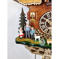 Heidi House LED Battery Chalet Cuckoo Clock 23cm By TRENKLE image