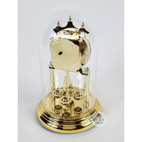 23cm Gold Anniversary Clock With White Dial & Westminster Chime By HALLER (Roman) image