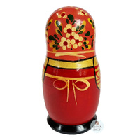 Zagorsk Village Floral Russian Dolls 16cm (Set Of 6) image