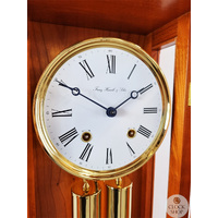 83cm Cherry 8 Day Mechanical Striking Wall Clock By HERMLE image