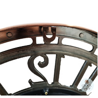 50cm Norris Copper Moving Gear Clock By COUNTRYFIELD image