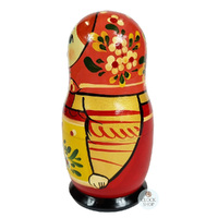 Zagorsk Village Floral Russian Dolls 16cm (Set Of 6) image