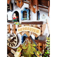 Bavarian Beer Garden Battery Chalet Cuckoo Clock 30cm By ENGSTLER image