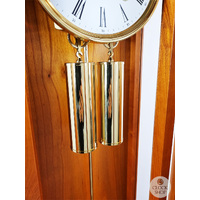 83cm Cherry 8 Day Mechanical Striking Wall Clock By HERMLE image