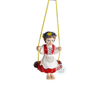 Heidi House Battery Chalet Cuckoo Clock With Swinging Doll 23cm By TRENKLE image