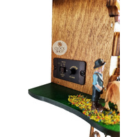 Cow & Water Trough Battery Chalet Cuckoo Clock 20cm By TRENKLE image