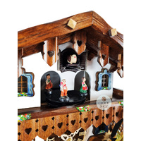 Bavarian Beer Garden Battery Chalet Cuckoo Clock 30cm By ENGSTLER image