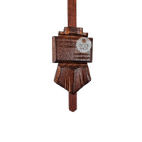 Beer Drinker & Dog 8 Day Mechanical Chalet Cuckoo Clock 33cm By HEKAS image