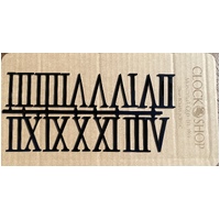 Black Acrylic Roman Numerals 50mm image