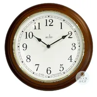 31cm Winchester Oak Wall Clock By ACCTIM image