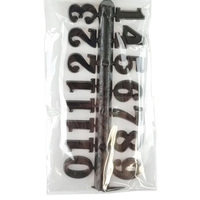 16mm Black Arabic Numerals image