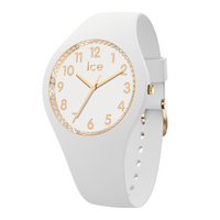 34mm Cosmos Crystal Collection White & Gold Womens Watch By ICE-WATCH image