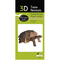 3D Paper Model- Tortoise image