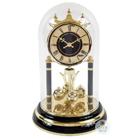 Black & Brass Anniversary Clock By HALLER image