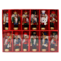 8cm Nutcracker Hanging Decoration- Assorted Designs image