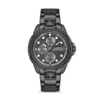 46mm Arrondissement Chrono Crystal Grey Mens Watch With Grey Dial By VERSACE image