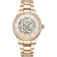 35mm Rose Gold Automatic Womens Watch With Skeleton Dial By KENNETH COLE image