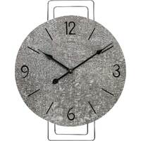 46cm Round Modern Wall Clock With Stone Look Dial By AMS image