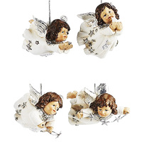 11cm Angel Hanging Decoration- Assorted Designs image