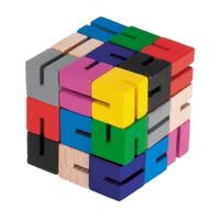 Wooden 3D Puzzle- Sudoku Cube image