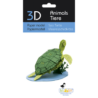 3D Paper Model - Sea Turtle image