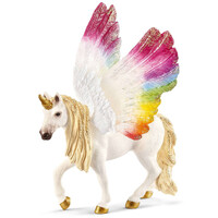 Winged Rainbow Unicorn Foal image