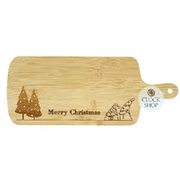 Wooden Christmas Serving Board 36cm image