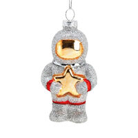 9cm Glass Astronaut Hanging Decoration image