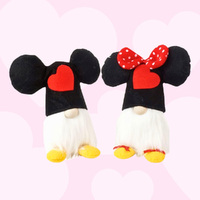 20cm Mickey & Minnie Gnome - Boy Or Girl image