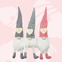 40cm Gingham Gnome - Assorted Designs image