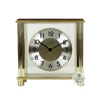 15cm Hampden Gold Battery Table Clock With Floating Dial By ACCTIM image