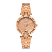 34mm V Versus Crystal Rose Gold Womens Watch By VERSACE image