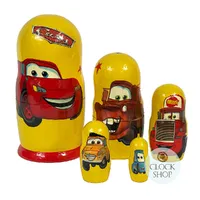 Cars Russian Dolls- 17cm (Set Of 5) image