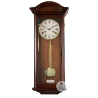 64cm Walnut 8 Day Mechanical Bim Bam Wall Clock By AMS image