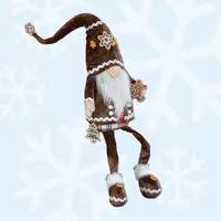 76cm Gingerbread Gnome Shelf Sitter image