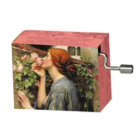 Classic Art Hand Crank Music Box- Soul Of The Rose (La Vie En Rose) image