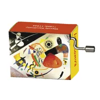 Classic Art Hand Crank Music Box- Wassily Kandinsky (Beethoven- Fur Elise) image